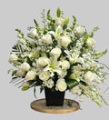 All in white bouquet
