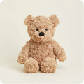 Large Brown Curly Bear Warmies Stuffed Animal
