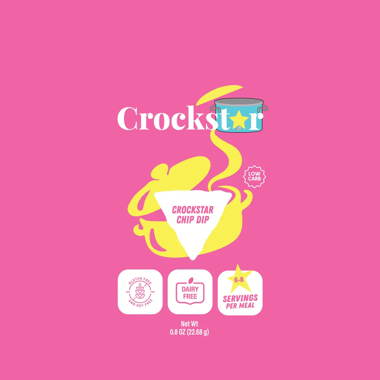 Crock Star Dinner Club Chip Dip