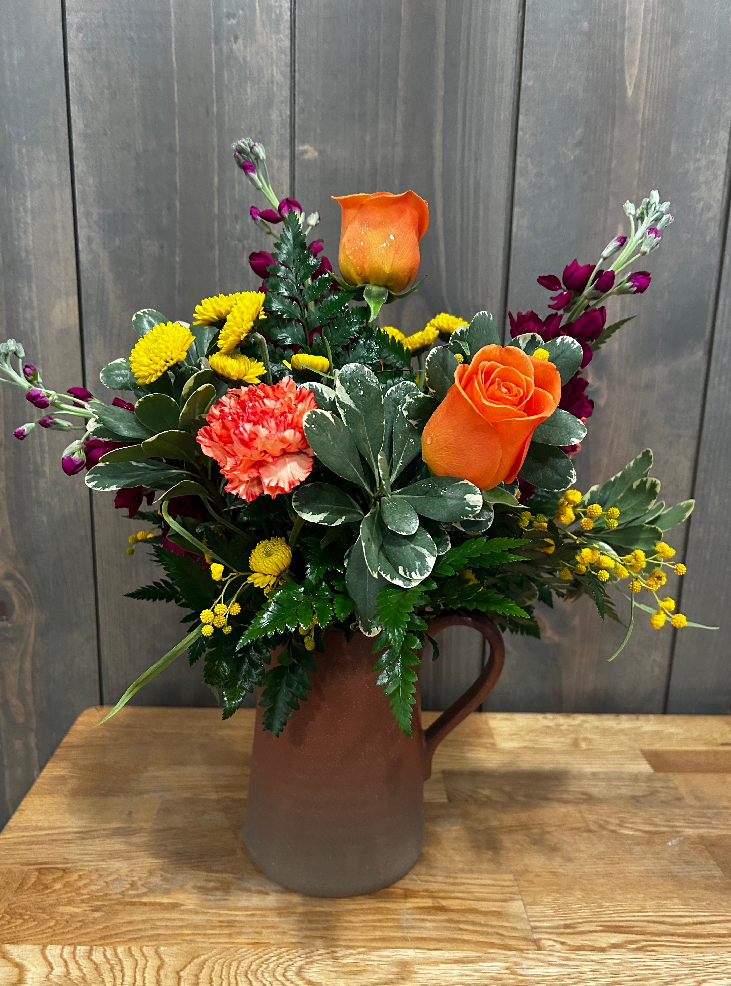 Autumn Pitcher Garden